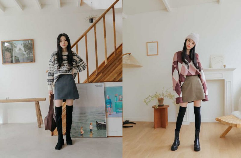 Cách chọn giày Boot đi với váy ngắn thật trendy